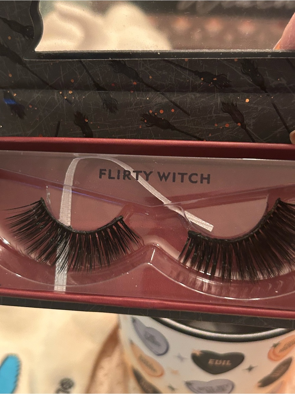 Halloween Bundle. Mug Socks, and Witch Eyelashes - Picture 6 of 8